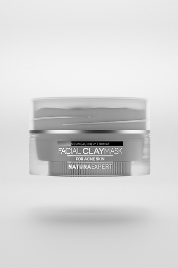 Facial Clay Mask For Acne Skin - Akneli Ciltler İçin Facial Clay Mask For Acne Skin - Akneli Ciltler İçin