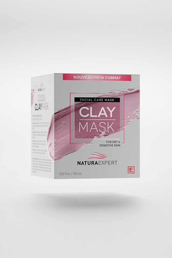 Facial Clay Mask For Sensitive Skin - Hassas Ciltler İçin